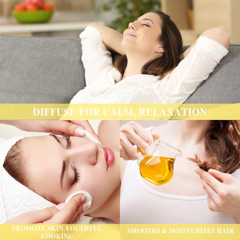 MAYJAM Chamomile Essential Oil(100ml) - MAYJAM 3.38fl.oz Pure Essential Oils - Use in Aromatherapy, Massage Blend & Diffusers - Chamomile Oil - Image 5