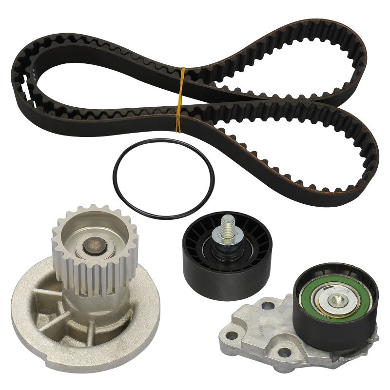 DRIVESTAR TCK335 Engine Timing Belt Kit with Water Pump 16L Compatible for 2004 2005 2006 2007 2008 Chevrolet Aveo