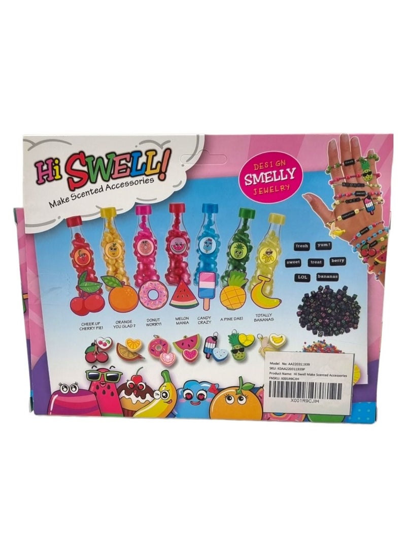 Kiddale - Jewelry Set For Girls 5 to 8 years Hi Swell Make Scented DIY KIT Accessories - Image 1