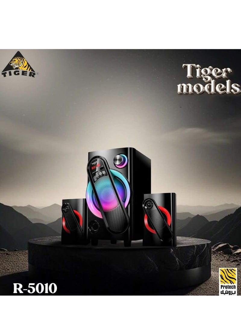 TIGER R-5010 Subwoofer Speaker set,3 Pieces - Image 2