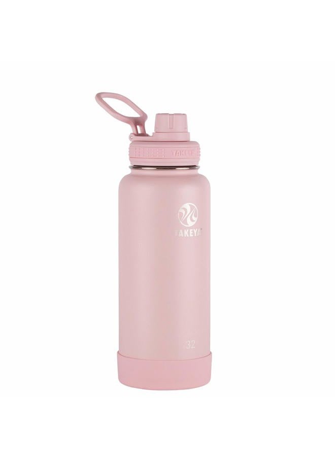 Takeya Actives Insulated Stainless Steel Water Bottle with Spout Lid 40 oz 51012 - Image 1