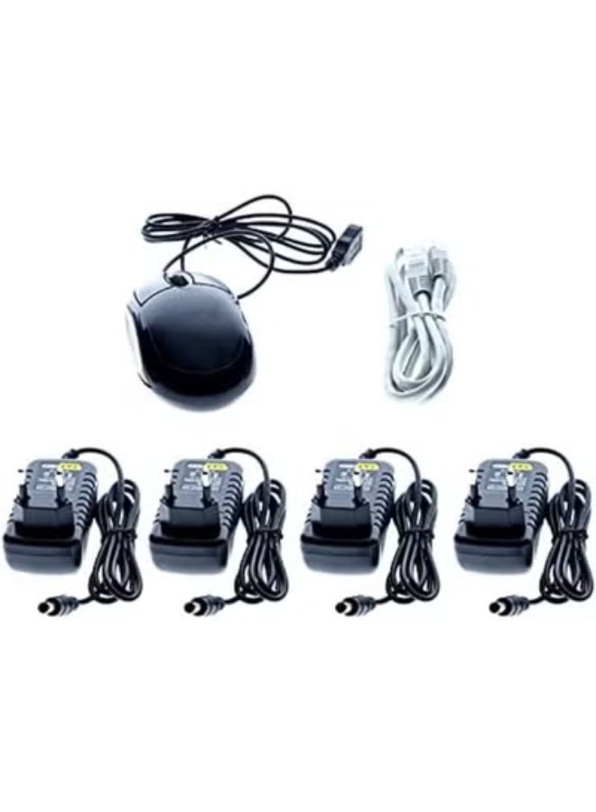 مجموعة نظام أمان لاسلكية عالية الدقة 4 قنوات – آمن وسهل التركيب - Image 2