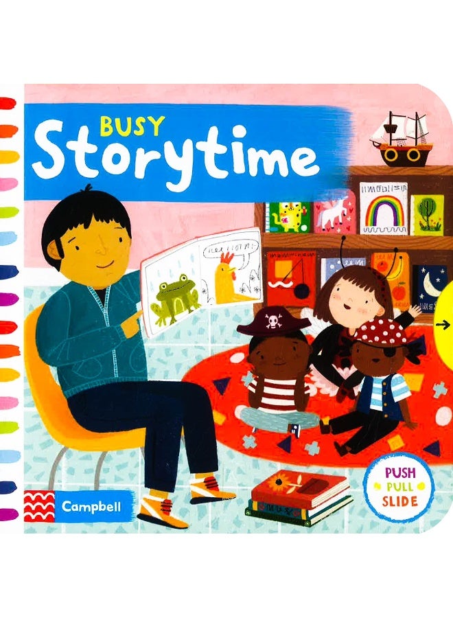Campbell: Busy Storytime (Push Pull Slide)  - Image 1