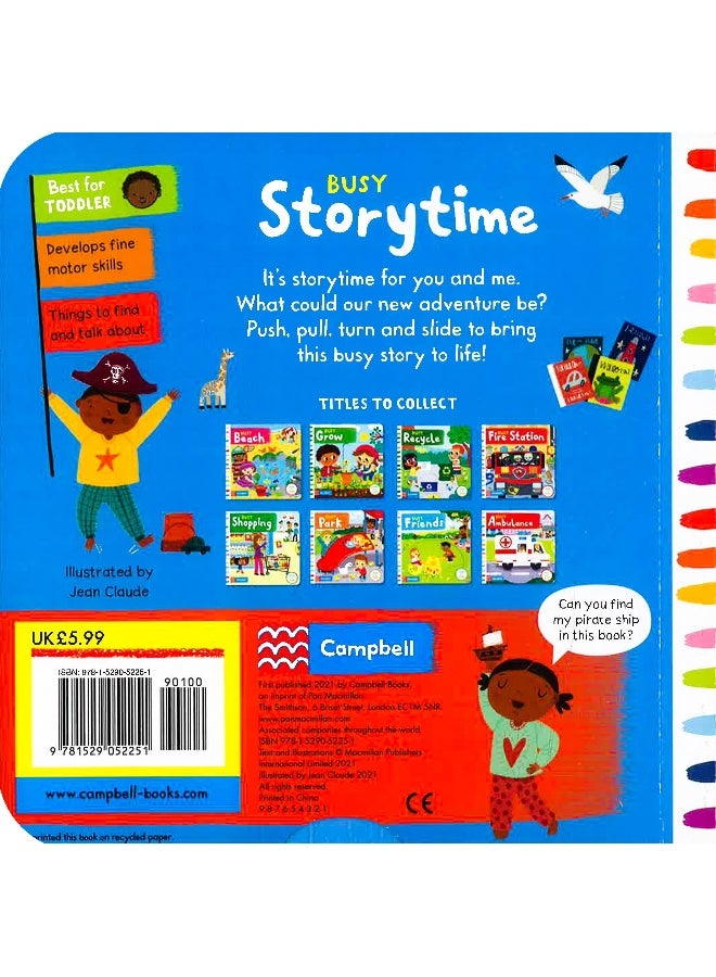 Campbell: Busy Storytime (Push Pull Slide)  - Image 2