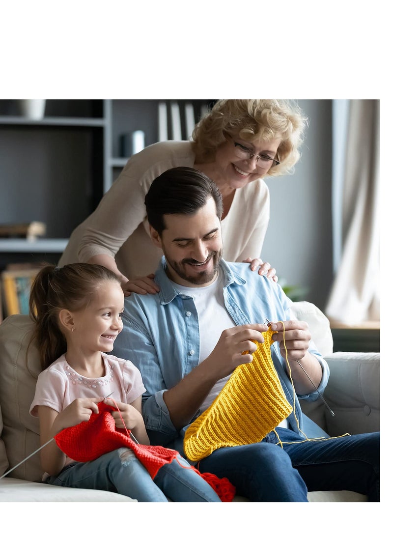 XiuWoo 30-Piece 20g Acrylic Yarn Skeins Soft Yarn for Crocheting and Knitting Craft Project Assorted Starter Crochet Kit Yarn Bulk for Adults and Kids - Image 5