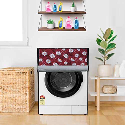 Wings Star Front Load Washing Machine Cover for LG 7 Kg & 7.5Kg (60cmsX53cmsX86cms) | Waterproof & Dust-Proof Front Load Washing Machine Cover For LG | Washing Machin Cover, KUM08 - Image 3