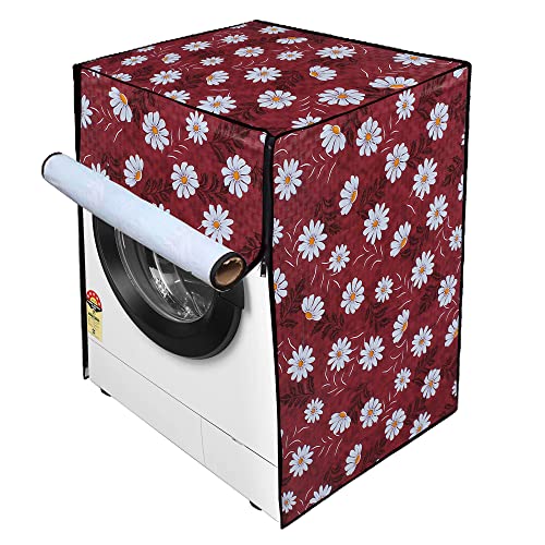 Wings Star Front Load Washing Machine Cover for LG 7 Kg & 7.5Kg (60cmsX53cmsX86cms) | Waterproof & Dust-Proof Front Load Washing Machine Cover For LG | Washing Machin Cover, KUM08 - Image 1