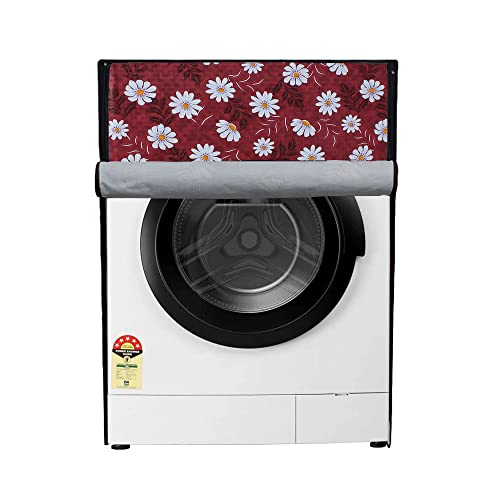 Wings Star Front Load Washing Machine Cover for LG 7 Kg & 7.5Kg (60cmsX53cmsX86cms) | Waterproof & Dust-Proof Front Load Washing Machine Cover For LG | Washing Machin Cover, KUM08 - Image 4