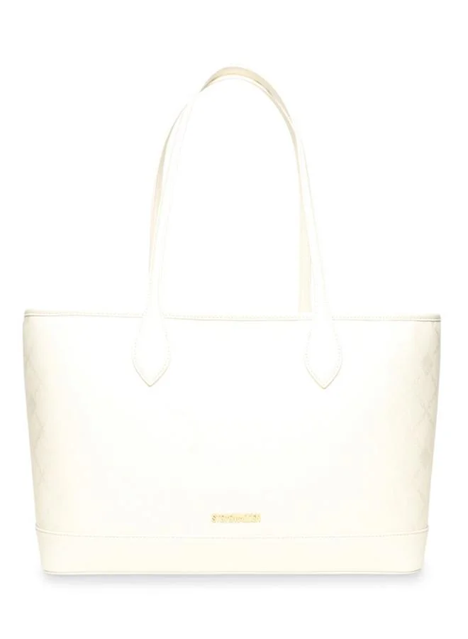 Steve Madden  Btenure Cream Women's Tote Bag for Women | Best Price UAE