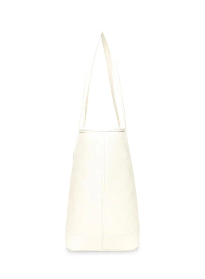 Steve Madden  Btenure Cream Women's Tote Bag for Women | Best Price UAE