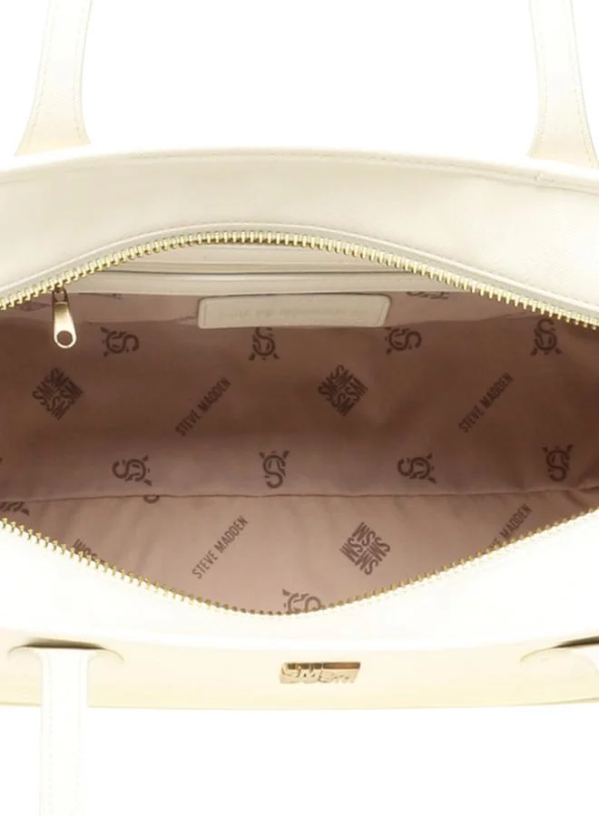 Steve Madden  Btenure Cream Women's Tote Bag for Women | Best Price UAE