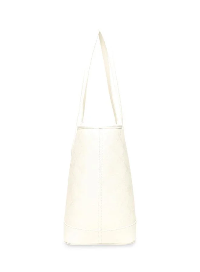 Steve Madden Btenure Cream Women's Tote Bag