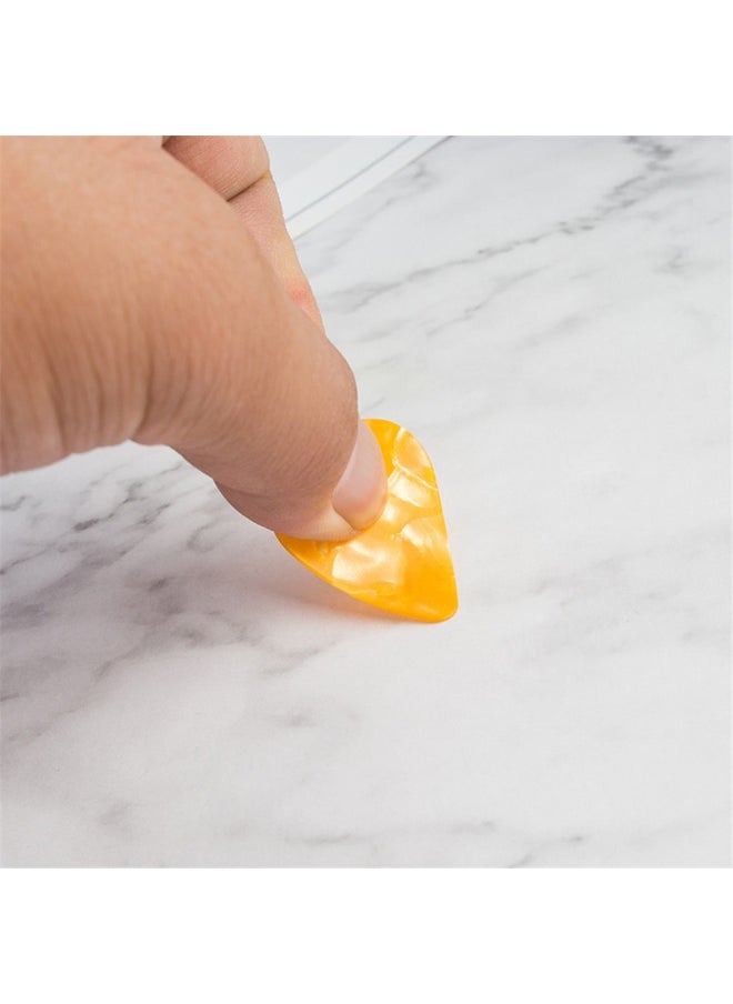 Generic 150pcs 0.46mm/0.71mm/0.96mm Random Color Guitar Picks for Bass Electric Acoustic Guitars  - Image 4