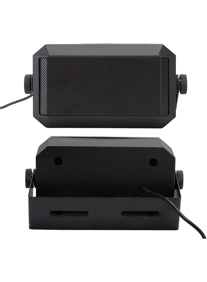 Generic 01 Car Speaker, Loud Sound Speakers, Portable Black For Car Radio Music Play  - Image 3