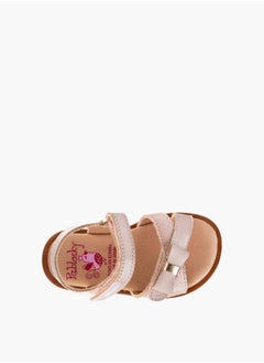 Pablosky Girls Strap Sandals With Hook And Loop Closure  - Image 4