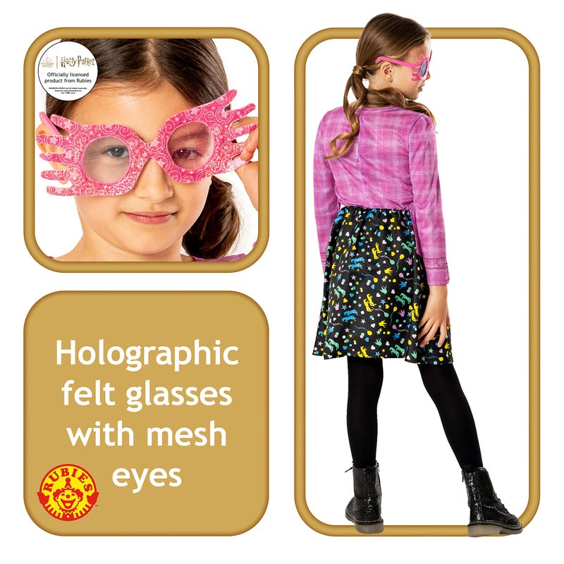 Rubies Rubie's Official Harry Potter Luna Lovegood Child Costume, Book Day Kids Fancy Dress, Age 9-10 years - Image 2