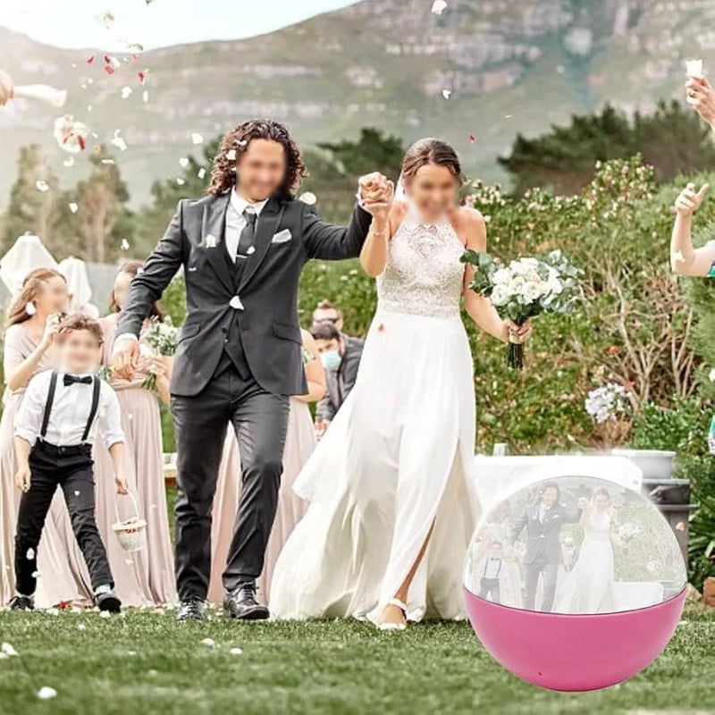 White WiFi Video Ball with LED Lights for Christmas Anniversaries Birthdays Home Decor - Image 5