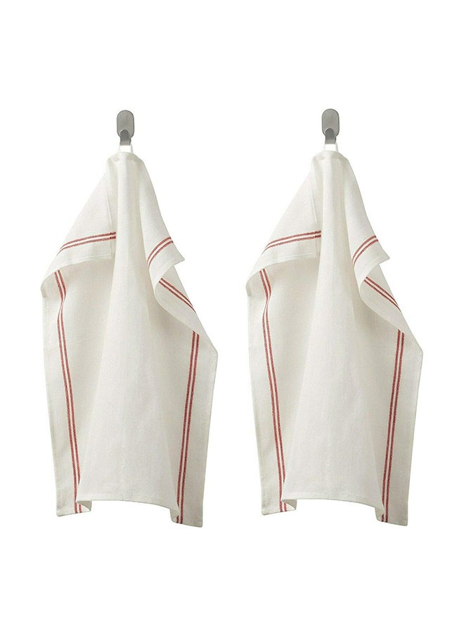 Ikea - 2 In 1 Pack Large  Tea Towel  Kitchen  Restaurant 45X60Cm Multicolor - Image 1