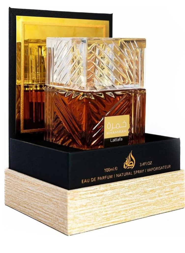 Lattafa Khamra perfume by Lattafa Eau de Parfum for unisex - 100 ml - Image 1