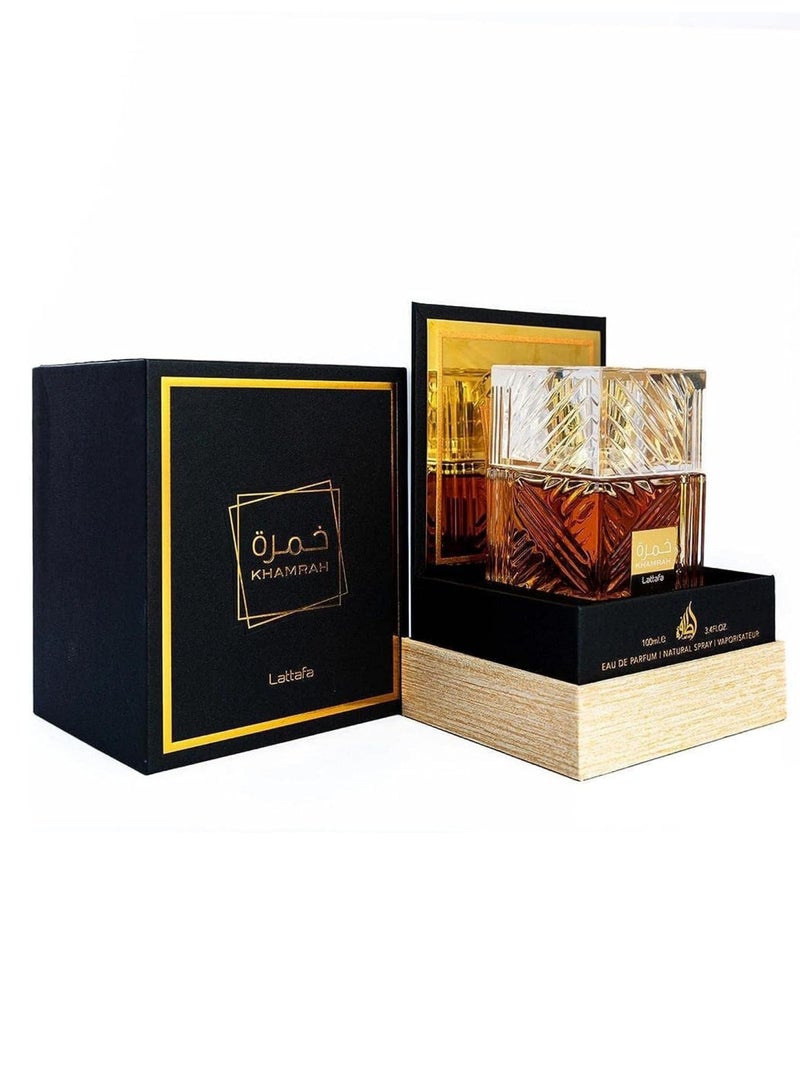 Lattafa Khamra perfume by Lattafa Eau de Parfum for unisex - 100 ml - Image 5