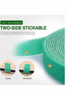 Y&D Plant Ties, Garden Tape, Tomato Vines Tree Fixed Rope Indoor Outdoor, 125 x 1.2cm, 1 roll, Green  - Image 5