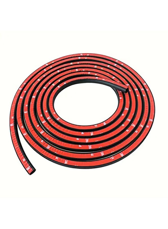 Vado Ultra 5M D Type Sealing Strip 16x16mm Door Seal Rubber Kit Wind Noise Reduction for TT5 T5 1 T6 Models - Image 1