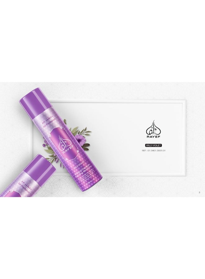 RAYEF Wild Violet Air Freshener - 300ml  - Image 3