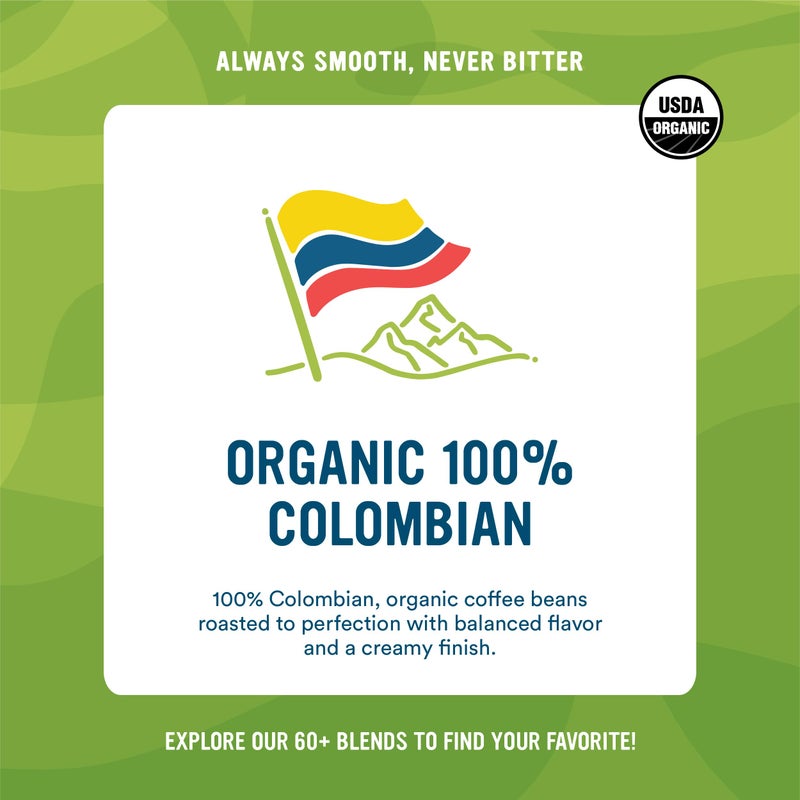 Cameron's Coffee Roasted Whole Bean Coffee, Organic 100% Colombian, 4 Pound - Image 3