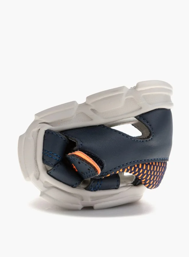 Pablosky Boys Strap Sandals With Hook And Loop Closure