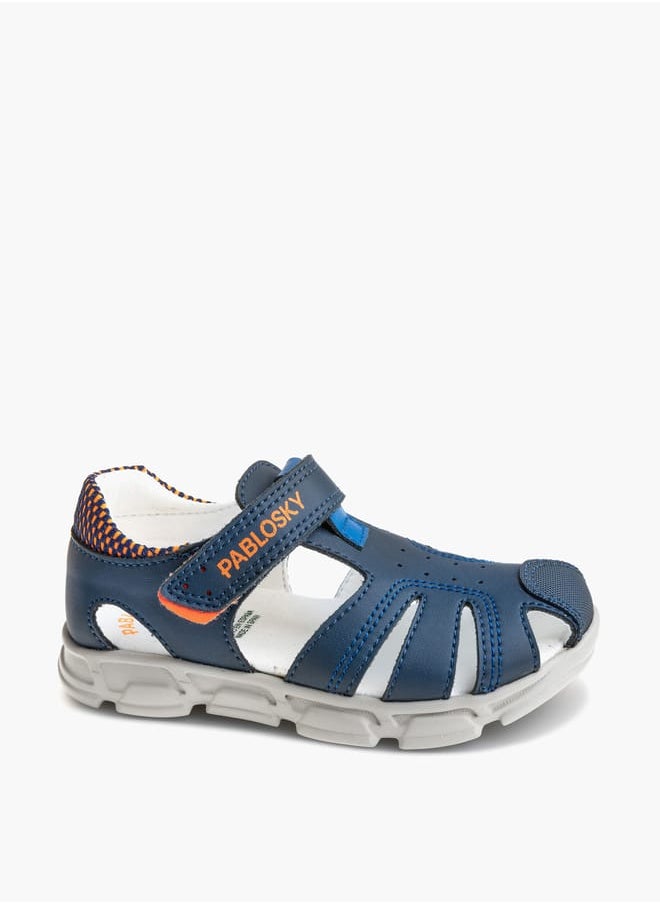 Pablosky Boys Strap Sandals With Hook And Loop Closure  - Image 2