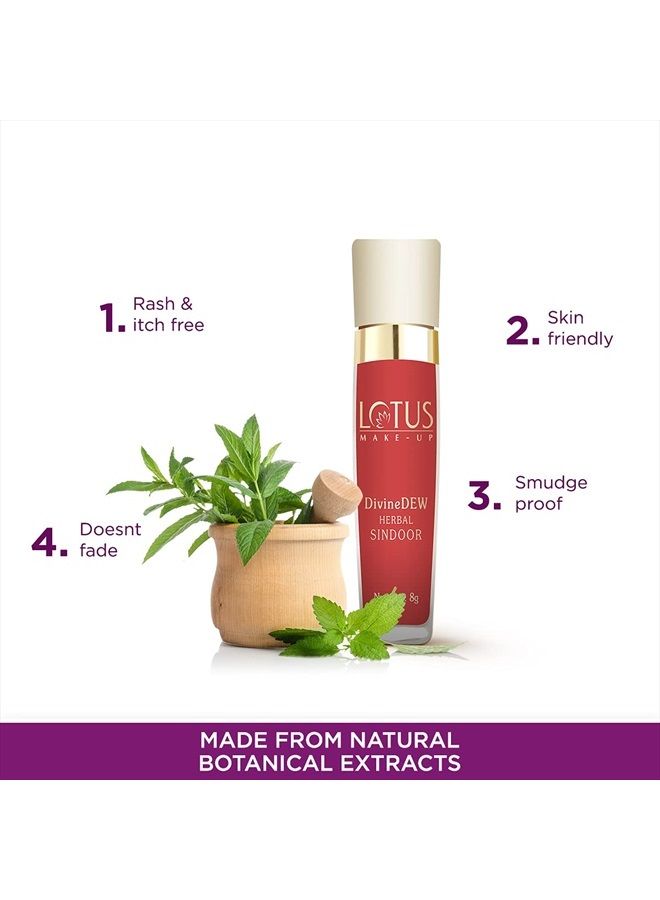 Lotus Lotus Herbals DivineDew Herbal Sindoor, Rosy Blush, 8g  - Image 4