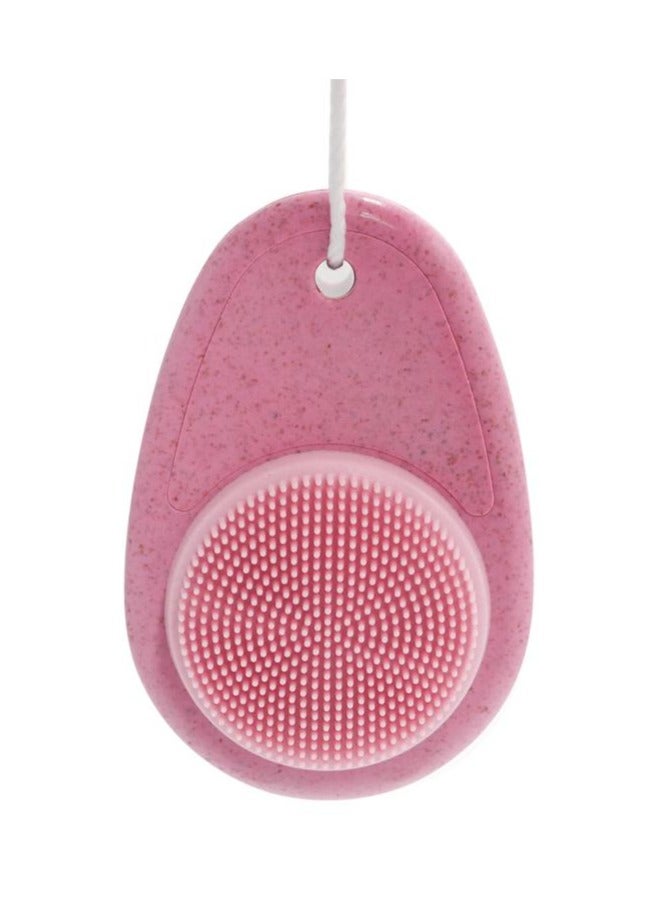 Generic Silicone Face Scrubber Brush Dual Sided Manual Face Cleaner for Women Gentle Skin Exfoliator Portable Skincare Tool  - Image 1