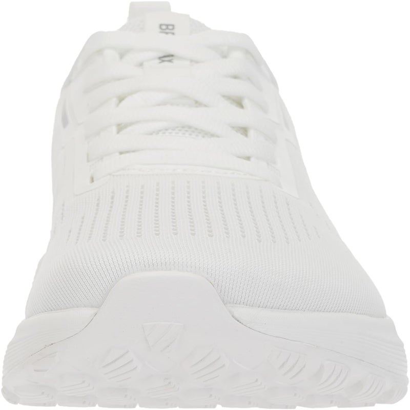 BRONAX Womens Wide Tennis Shoes with Arch Support Mesh Size 9.5w Breathable Rubber Sole Casual Walking Running Outdoor Sports Female Sneakers Gym Athletics White 41 - Image 3