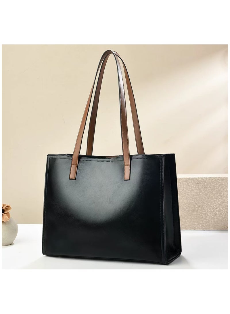 YALUXE YALUXE Women's Nylon Tote Bags Large Capacity Shoulder Bags Work Handbags Purses  - Image 2
