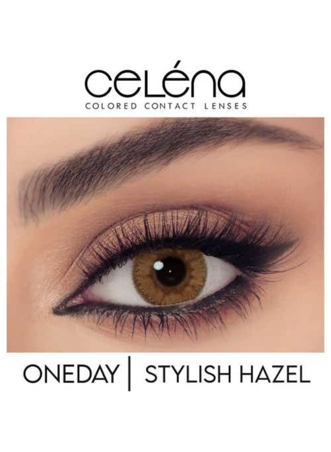 سيلينا عدسات لاصقة يومية (ستايلش هازل) للاستخدام اليومى. - Image 2