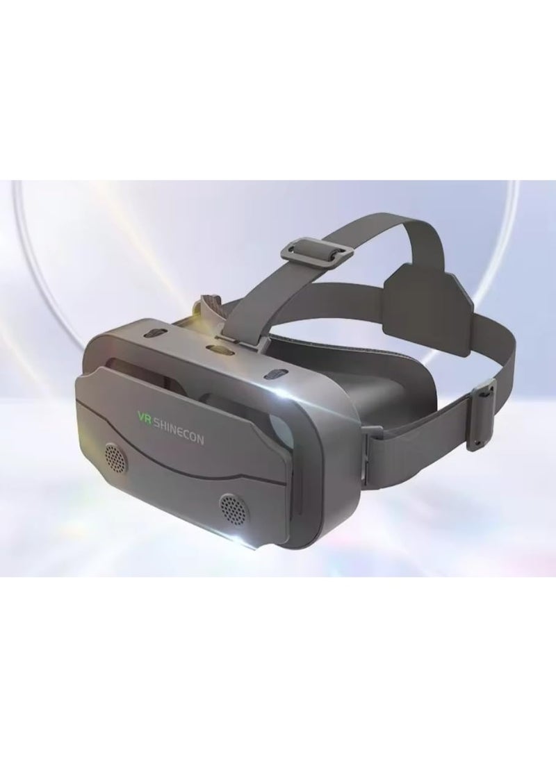 نظارات الواقع الافتراضي SHINECON VR ثلاثية الأبعاد، متوافقة مع هواتف iOS وAndroid بشاشات من 4.7 إلى 7 بوصات، نظارات واقع افتراضي عالمية ثلاثية الأبعاد، نظام حماية للعين قابل للتعديل - Image 2