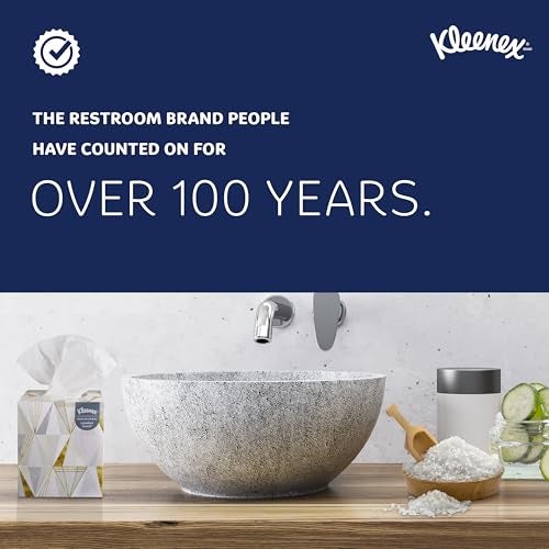 Scott مناديل كلينكس® المحترفة الطبيعية، بالجملة (21272)، 2-طبقة، بيضاء، صناديق مناديل وجه مكعبة للأعمال (90 منديل/صندوق، 36 صندوق/حالة، 3,240 منديل/حالة) - Image 3