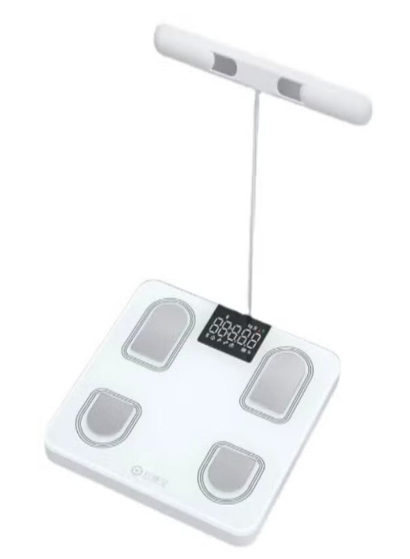 Admos Advanced Body Fat Analysis Scale, Magnetic Handle, LED Display, Accurate Measuring Tool, Intelligent Fitness Evaluation, High Accuracy  - Image 1