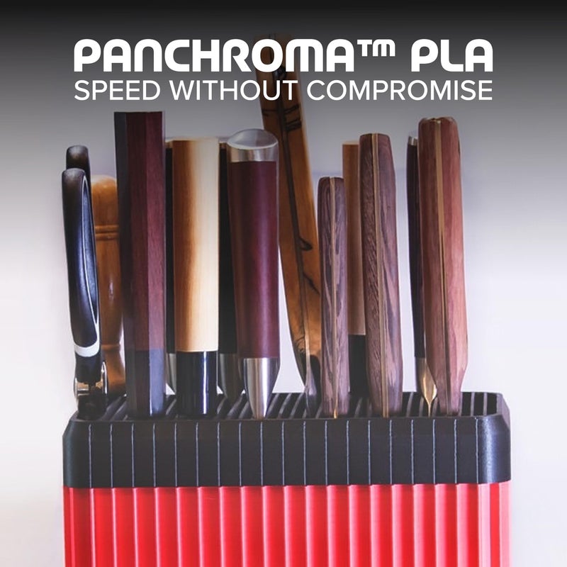 Polymaker Panchroma PLA Black 3D Printer Filament, 1.75mm, 1kg Spool, Easy to Print, High Speed Printing, Tangle Free, AMS Compatible, Perfect for Toys, Decor, Miniatures, Models & Cosplay - Image 2