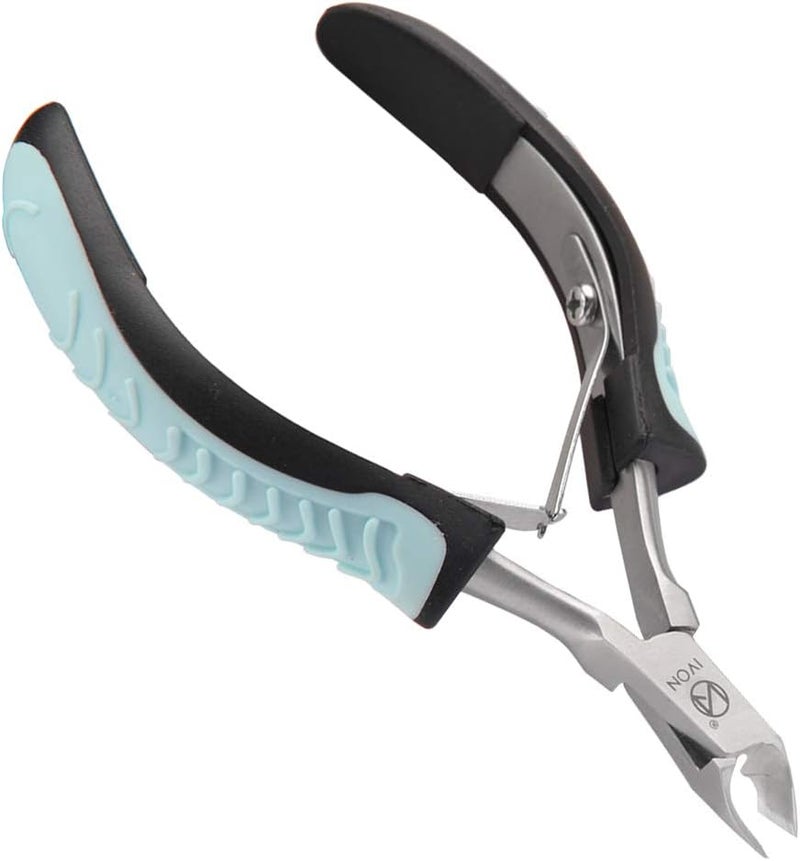 IVON Cuticle Trimmer, Non-Slip Professional Cuticle Nipper Stainless Steel Cutter - Image 1