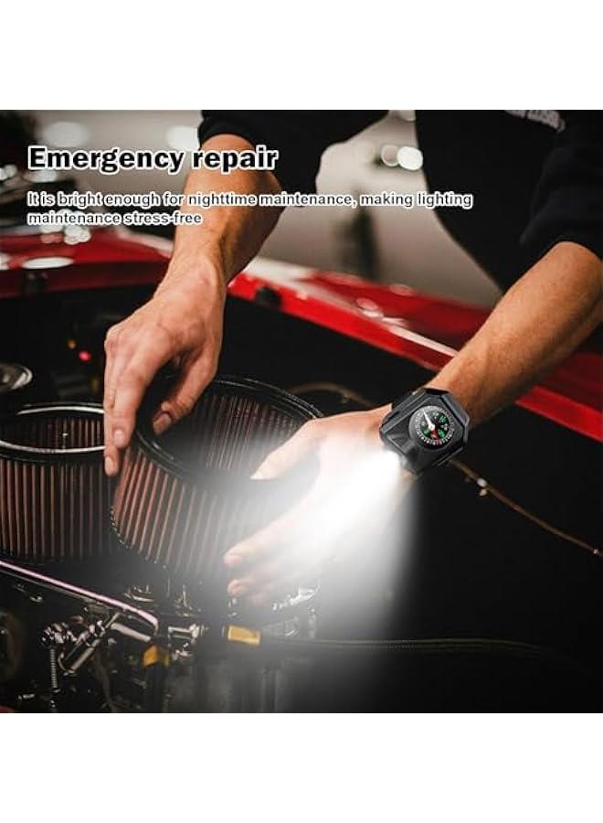 Wrist Light for Running | Wrist Flashlight | Flashlight Watch, Outdoor Wrist Light, Rechargeable Watch Flashlight, Waterproof Wrist Light, Night Walking Wrist Light, Running Wrist Light - Image 4