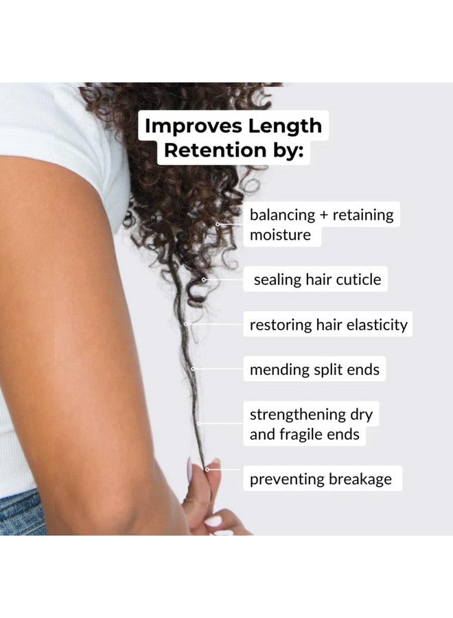 Love Ur Curls Lus (Love Ur Self) Split End Mender Restorative Leavein Treatment For Reducing Breakage Fortifying & Sealing Split Ends 1.7 Fl Oz. - Image 5