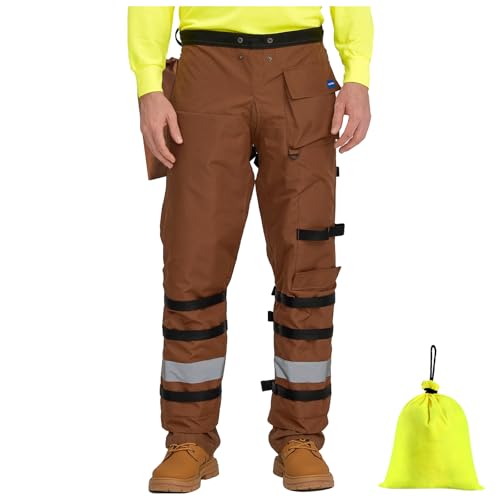 AYKRM Timber Chainsaw Chaps 8-layer Protective Apron Wrap Adjustable Chainsaw Pants/Chap for Loggers Forest Workers - Image 1