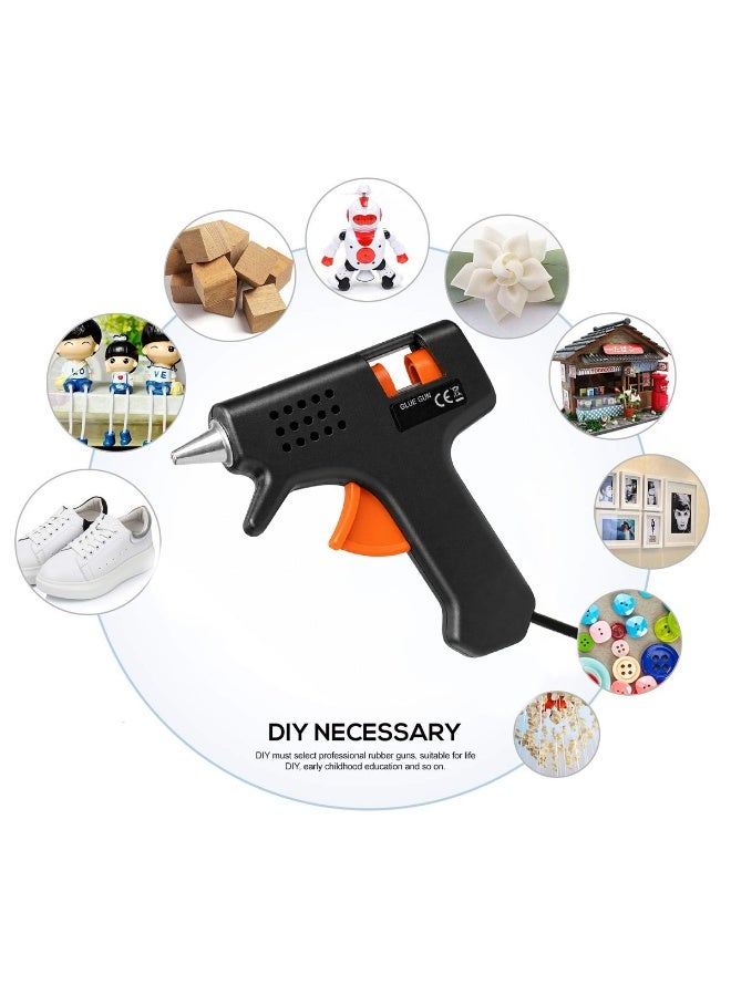 PRIMA Mini Hot Melt Glue Gun 7-25W 110-240V Electric Glue Gun for DIY Crafts Wood Paper Plastic Fabric Cardboard Quick Heating Precision Nozzle Home Repair School Projects Hobby Tool with UK Plug ERPC-PR-7W-25W. - Image 5