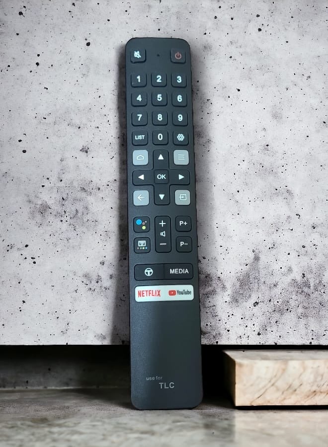Universal Remote Control for TCL 4K TV, No Voice Function
