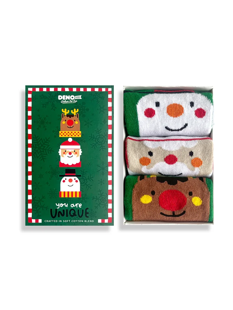 Denokids Colorful Striped Girls Tights