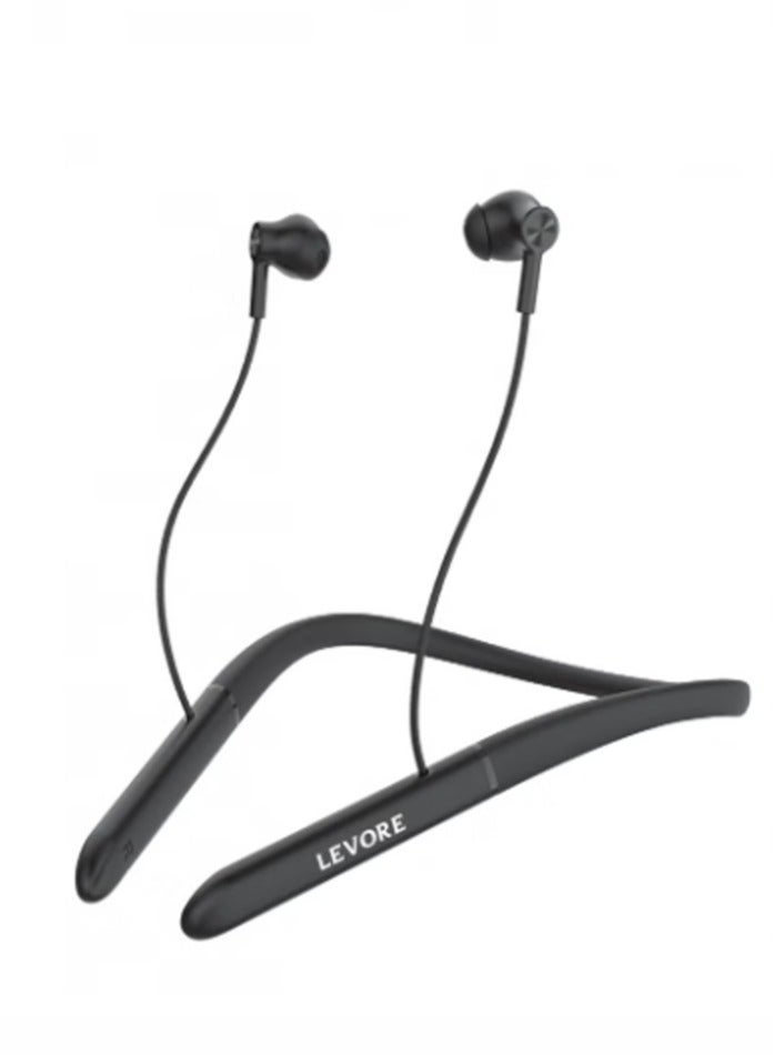 ليفور سماعة رأس ليفور ذات رقبة مع وقت تشغيل يصل إلى 40 ساعة LEB-45 BK - Image 2