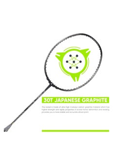 Apacs Z-Ziggler Lite Unstrung Japanese Badminton Racket with Full Cover - 33 LBS Tension, 78g Lightweight, 6.2 mm Slim Shaft, 3 3/8 inches Grip Size  - Image 5