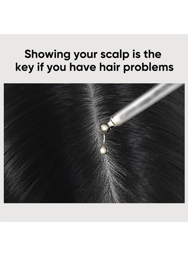 MOIKA Black Hair Serum, Polygonum Multiflorum Nourishing Serum, Natural Anti-Greying Hair Darkening Serum, for Thicker, Longer Hair, Restore Hair Natural Color 30ml - Image 2