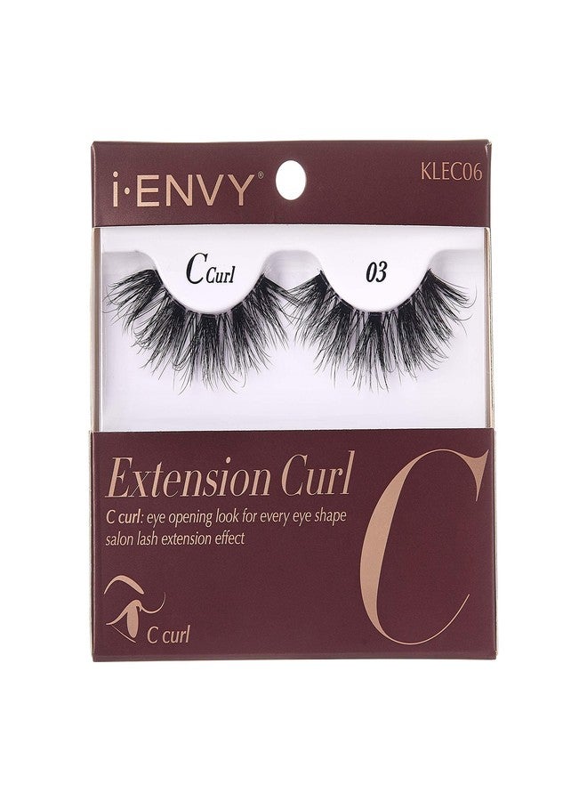 iEnvy i-Envy 3 Pairs False Eyelashes C Curl Natural Lashes Salon Lash Extension Effect - Image 3